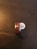 Nieuwe Ring Maat 19, 18 tot 19, Bruin, IJzer of Staal, Nieuw