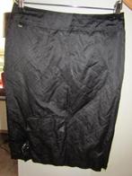 F163 AIRFIELD mt 34 rok zwart metaal rits, Kleding | Dames, Rokken, Verzenden, Zwart, Zo goed als nieuw, Knielengte