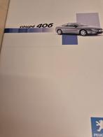 2002 Peugeot 406 coupé folder Nederlands óók 2,7 V6 AUTOMAAT, Ophalen of Verzenden, Zo goed als nieuw, Peugeot