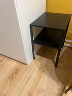 KNARREVIK Nachtkastje - Zwart - 42x34 cm, Huis en Inrichting, Ophalen, Minder dan 45 cm, Minder dan 55 cm, Metaal of Aluminium