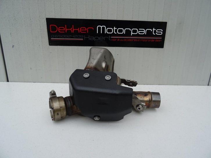 Catalisator / Demper Kawasaki ZX6R Ninja 2009-2010-2011-2012, Motoren, Onderdelen | Kawasaki, Gebruikt, Ophalen of Verzenden