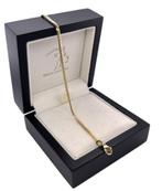 Gouden Gourmet Schakel Armbandje - 20 cm / 2 mm / 3.1 g, Ophalen, -, Zo goed als nieuw, Info@tiemanjuweliers.nl