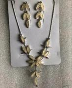 3 delig Sieraden setje - zilverkleur - nikkel vrij, Sieraden, Tassen en Uiterlijk, Kettingen, Ophalen of Verzenden, Zo goed als nieuw