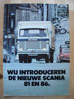 Scania 81 & 86 Brochure 1975, Scania, Overige merken, Zo goed als nieuw, Ophalen