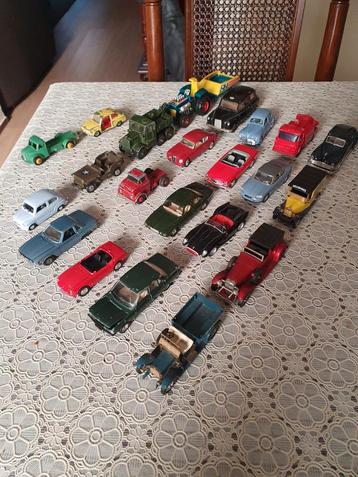 Collectie Dinky Toys, Solido, Matchbox - 22 stuks beschikbaar voor biedingen
