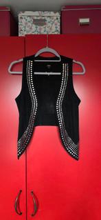 FAB suede gilet met studs maat m, Ophalen of Verzenden, Zo goed als nieuw