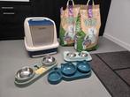 JC pets kattenbak incl korrels en toebehoren, Ophalen of Verzenden, Zo goed als nieuw