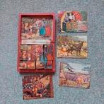 3x Vintage puzzelblokken, Antiek en Kunst, Ophalen of Verzenden