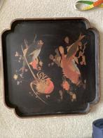 Koi Karpers Paneel //  Hout// 45 cm, Antiek en Kunst, Ophalen of Verzenden