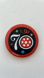 Efteling button 70 jaar Rood, Verzamelen, Ophalen of Verzenden, Nieuw, Button of Speldje