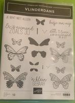 Vlinderdans Stempelset Stampin Up NIEUW Nederlandse teksten, Ophalen of Verzenden, Nieuw, Clearstamp