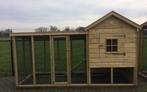 Hooiberg met legnest kippenhok 🪚🐔🔨met ren ook maatwerk, Dieren en Toebehoren, Pluimvee | Toebehoren, Ophalen, Nieuw, Drinken en Voederen
