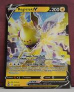 Regieleki V 057-195 Silver Tempest Pokémon Kaart, Hobby en Vrije tijd, Verzamelkaartspellen | Pokémon, Verzenden, Nieuw, Losse kaart