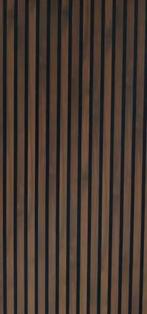 Akoestische wandpaneel - Akupanel - lattenwand., Ophalen of Verzenden, Nieuw, Overige materialen, Minder dan 20 mm
