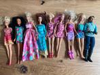 Set van 8 Barbies en 1 Ken, Kinderen en Baby's, Speelgoed | Poppen, Ophalen of Verzenden, Gebruikt, Barbie