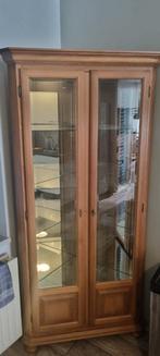 Vitrine hoekkast, Ophalen, 200 cm of meer, 50 tot 100 cm, Zo goed als nieuw
