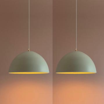 2 XL vintage design LAMPEN Dyssen Asger BC LYS Denmark beschikbaar voor biedingen