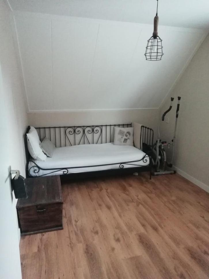 IJzeren ledikant zwart Ikea  | Gratis af te halen!, Huis en Inrichting, Slaapkamer | Bedden, Gebruikt, Eenpersoons, Overige maten