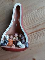 5x mini aardewerk kerststalletjes, Diversen, Kerst, Ophalen of Verzenden, Zo goed als nieuw