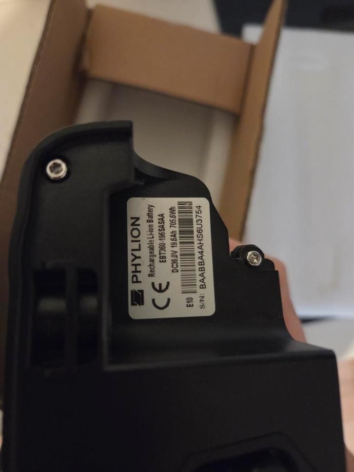 Defect: Stella type 3 accu 19,5 Ah 705Wh, Fietsen en Brommers, Fietsaccessoires | Fietsaccu's, Gebruikt, Ophalen of Verzenden