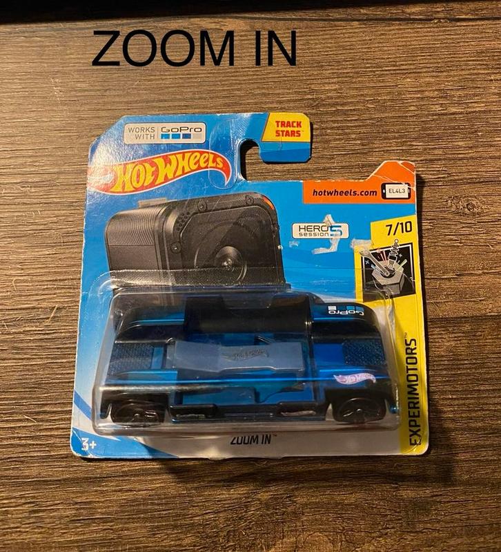 Hot Wheels Zoom In Experimotors – 2018 242/365, Hobby en Vrije tijd, Modelauto's | Overige schalen, Nieuw, Overige typen, Ophalen of Verzenden