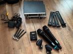 2x Sennheiser ew300 incl. 2x handheld en 1x beltpack, Ophalen of Verzenden, Zo goed als nieuw, Zangmicrofoon