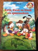 Kwik, Kwek en Kwak als spoorzoekers - Disney Boekenclub, Ophalen of Verzenden, Zo goed als nieuw, Sprookjes