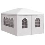 Feesttent Paviljoen Partytent Wit 3 x 4 m GRATIS VERZENDING!, Tuin en Terras, Partytenten, Verzenden, Partytent, Minder dan 4 meter
