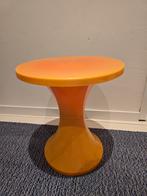 Tamtam Oranje Bijzettafel, Minder dan 45 cm, Gebruikt, Rond, Ophalen of Verzenden