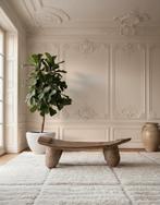 Antieke Senufo daybed / bedbank - Afrikaanse kunst, Gebruikt, 100 cm of meer, Ophalen of Verzenden, Binnen