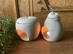 NIEUW leuke geurbranders wax melt olie brander appel of peer, Ophalen of Verzenden, Nieuw, Overige materialen, Minder dan 25 cm