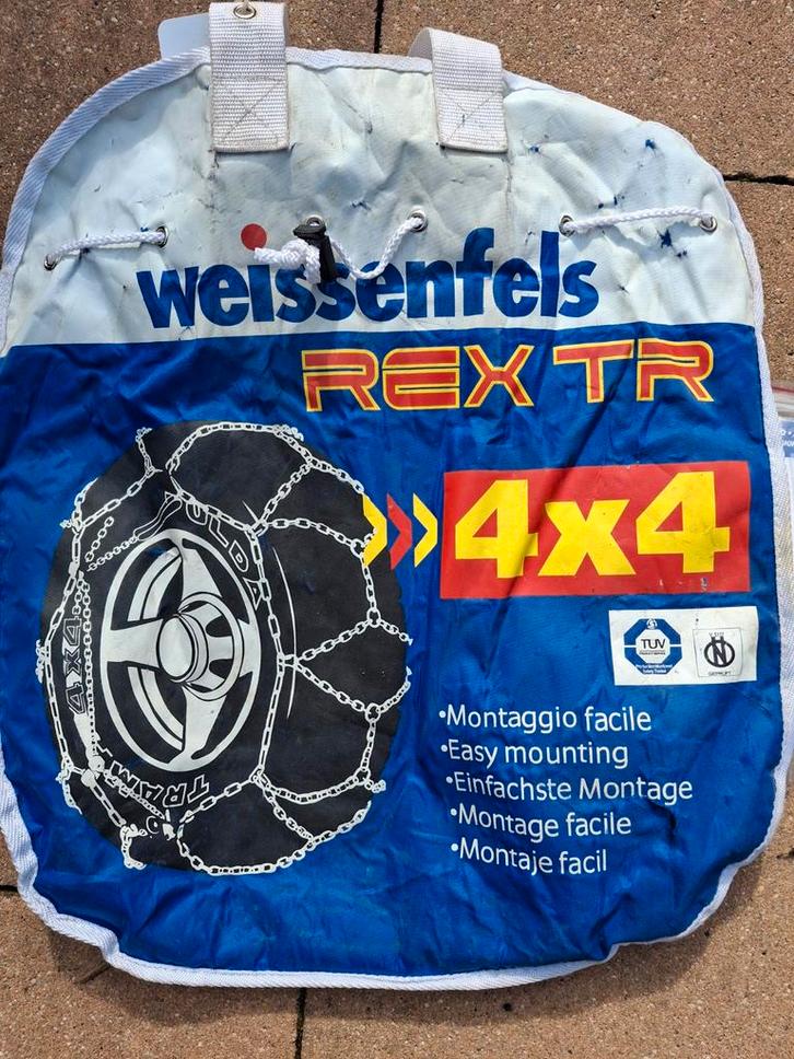 Weissenfels Rex TR 4x4 Sneeuwkettingen, Auto diversen, Sneeuwkettingen, Nieuw, Ophalen of Verzenden
