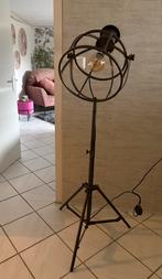Vloerlamp industrieel Leen Bakker zgan, Huis en Inrichting, Lampen | Vloerlampen, Zo goed als nieuw, Metaal, 150 tot 200 cm, Ophalen