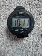 Optimum time sporthorloge zwart, Dieren en Toebehoren, Ophalen of Verzenden, Zo goed als nieuw, Springen