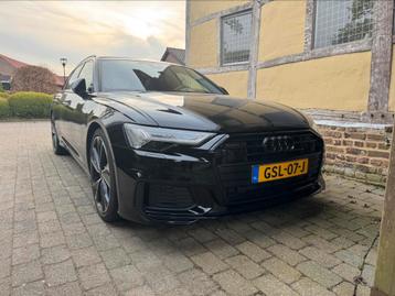 Audi A6 55 Tfsi e Quattro 367pk S Tronic 2023 Zwart beschikbaar voor biedingen
