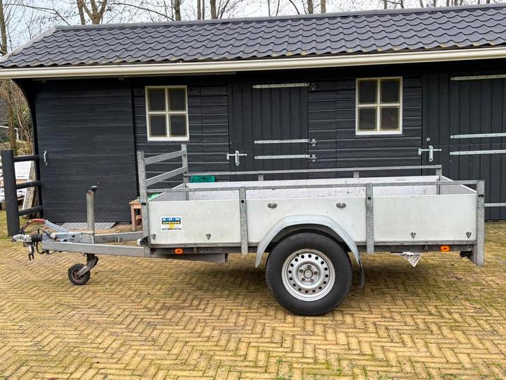 ANSSEMS BSX GEREMDE AANHANGER 1350KG MET KENTEKEN, Auto diversen, Aanhangers en Bagagewagens, Gebruikt, Ophalen