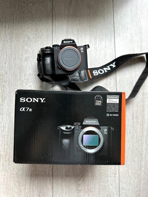 Sony a7III body uitstekende conditie, Audio, Tv en Foto, Fotocamera's Digitaal, Zo goed als nieuw, Compact, Sony, Geen optische zoom