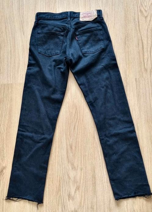 Levi's 501 vintage spijkerbroek dames zwart W30 L34, Kleding | Dames, Broeken en Pantalons, Zo goed als nieuw, Maat 38/40 (M)