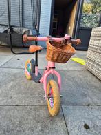Roze Loopfiets met Mandje, Ophalen, Gebruikt, 14 inch of minder, Puky