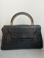 Zwarte tas, Sieraden, Tassen en Uiterlijk, Tassen | Damestassen, Ophalen, Zo goed als nieuw, Zwart