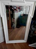 Witte Spiegel. Antiek., Huis en Inrichting, Woonaccessoires | Spiegels, Ophalen, Zo goed als nieuw, Rechthoekig