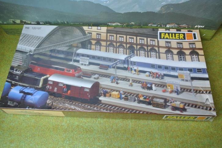 Faller 120197 verlenging van het perron, Hobby en Vrije tijd, Modeltreinen | H0, Nieuw, Brug, Tunnel of Gebouw, Gelijkstroom of Wisselstroom