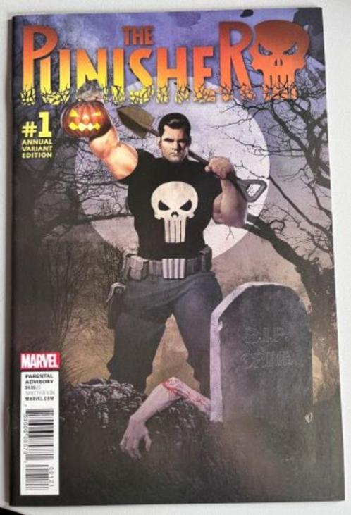 The Punisher Annual #1 Ariel Olivetti variant (Marvel Comics, Boeken, Strips | Comics, Nieuw, Eén comic, Amerika, Ophalen of Verzenden