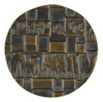 PENNING 1970 Eric Claus : Communicatie '70 Rotterdam º, Verzenden, Brons, Nederland