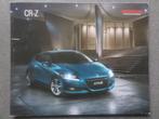 Honda CRZ Brochure, Verzenden, Zo goed als nieuw, Honda