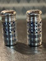 (3 sets)Peper zoutstrooier EPNS Zilver blauwe binnenbak, Antiek en Kunst, Ophalen of Verzenden, Zilver