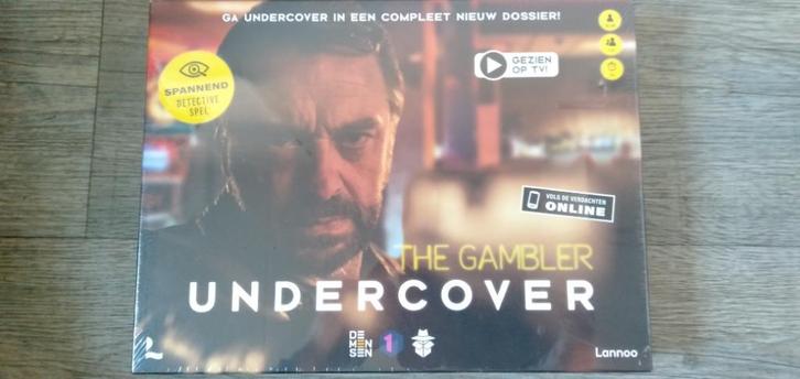 NIEUW!! Undercover The Gambler bordspel, Hobby en Vrije tijd, Gezelschapsspellen | Bordspellen, Nieuw, Drie of vier spelers, Ophalen of Verzenden