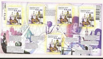 Postzegelvelletje Mooi Nederland Haarlem 2010 Postfris prach beschikbaar voor biedingen