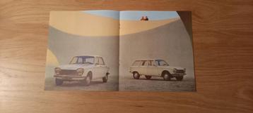 Peugeot 204 brochure, 1974 beschikbaar voor biedingen