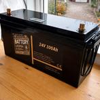 LiFePO4 lithium accu 24 Volt 100Ah 2560Wh incl Bluetooth, Ophalen of Verzenden, Nieuw